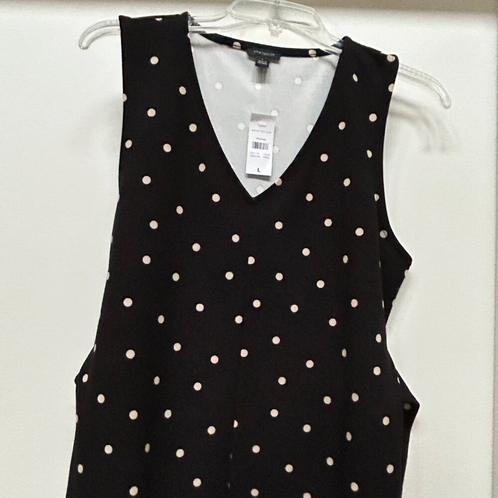 Ann Taylor polka dot
